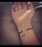 Wrist Tattoologist Infinity Sign Themed Tattoo Design Picture