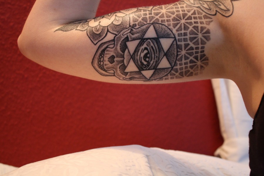 Celtic Inner Arm Tattoo Design for Men