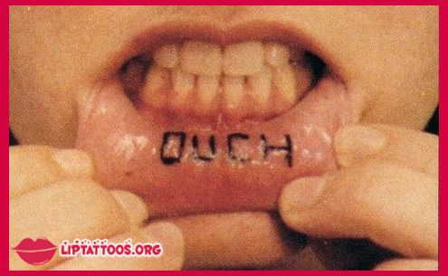 Inner Lip Tattoos