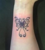 Butterfly Wrist Tattoo Design Ideas
