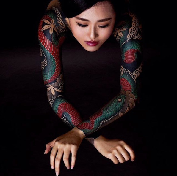 japanese-style-sleeve-tattoo