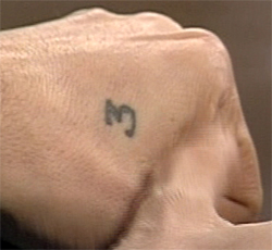 Johnny Depp Hand Tattoos