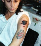 Johnny Depps Body Art Paint