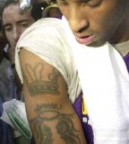 Kobe Bryant Forearm Tattoos Picture