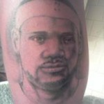 Kobe Bryants Face Tattoo Design