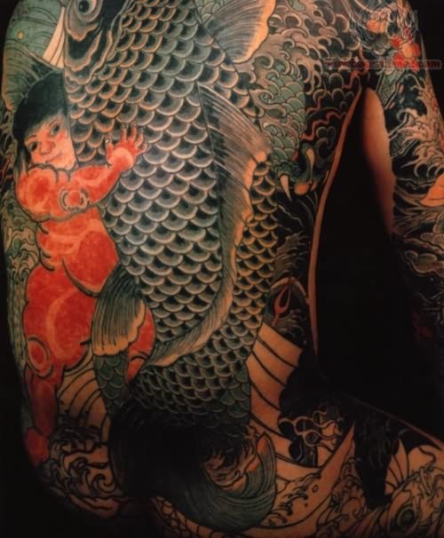 Dark Fish Tattoos Koi Fish Tattoos