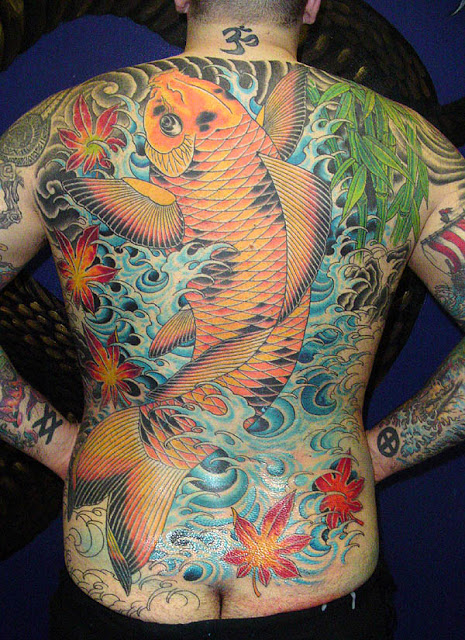 Creatives Koi Fish Tattoo