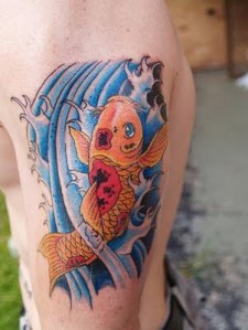 Cool Koi Fish Tattoos