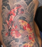 Remarkable Koi Fish Tattoo Design