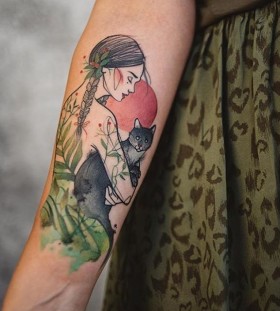 lady-with-cat-tattoo-by-yadou_tattoo