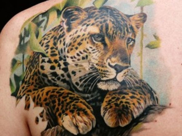 25 Awesome Leopard Tattoo Designs Slodive