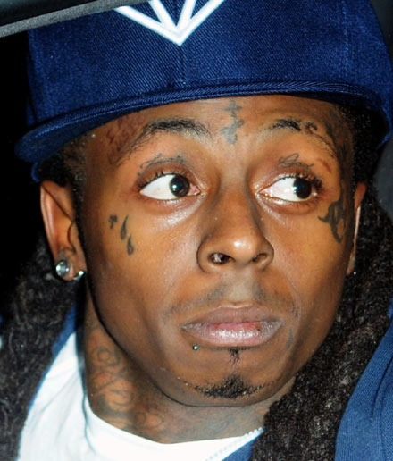 Rappers With Tattoos On Their Face - Lil Wayne Tattoos