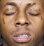 Eyes /  Crying Tattoo - Lil Wayne Tattoo Design