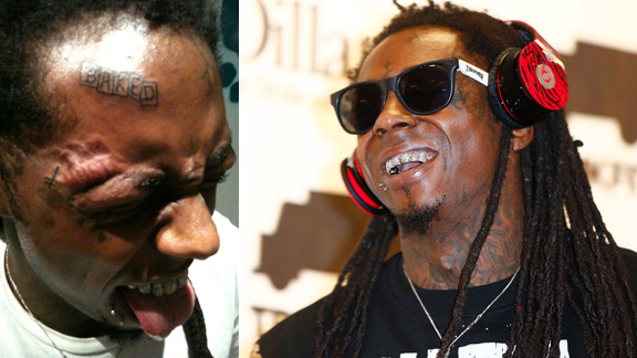 Lil Wayne Adds Skate Brand Tattoos To Face Entertainment Pop