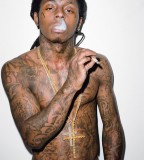 Lil Wayne Tattoos on Her Body