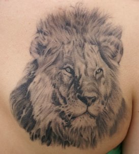 Beautiful Tattoo Lion Leo Tattoo