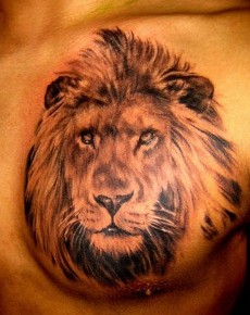 Tatto Design of Tattoo Lion