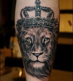 Lion King Tattoo Sample