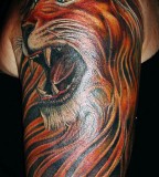 Srilanka Tattoo Page Lion 