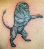 Ancient Lion Tattoos Design Pictures - Animal Tattoos