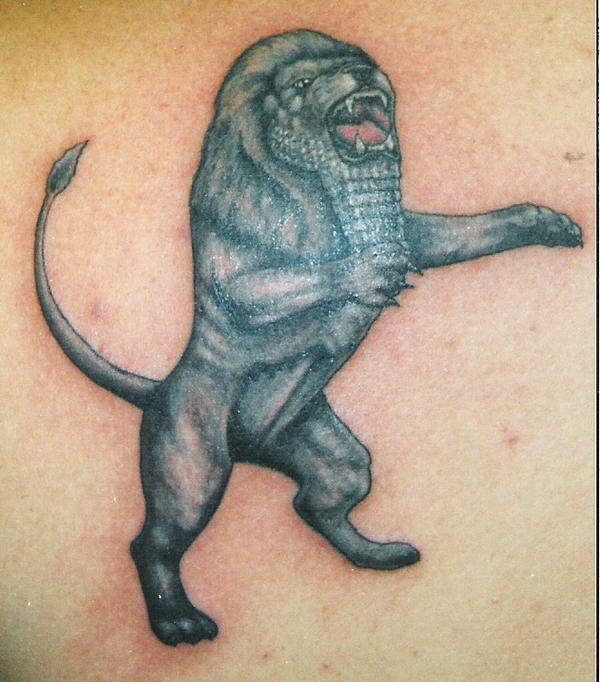 Ancient Lion Tattoos Design Pictures – Animal Tattoos