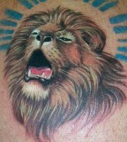 Cool Lion Tattoo Design Art - Lion Tattoos