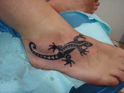 Free Download Lizard Tattoo Foot Tattoo Tattoo Design14653