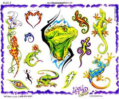 Lizard Tattoo Designs