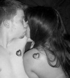 White Ink Love Tattoos Couples (NSFW)