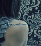 Across The Universe Tattoo On Shoulder