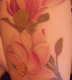 Ironhorse Tattoo And Piercing Tattoos Flower Magnolia Blossoms