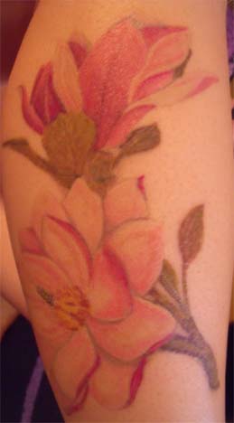 Ironhorse Tattoo And Piercing Tattoos Flower Magnolia Blossoms