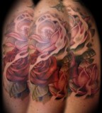Kelly Doty At Ink Amp Dagger Tattoo Tattoos Flower Rose And