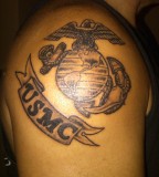 1st Tattoo 20yrs After Getting Out Marine Corps Tattoos