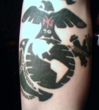 New York USMC Tattoo