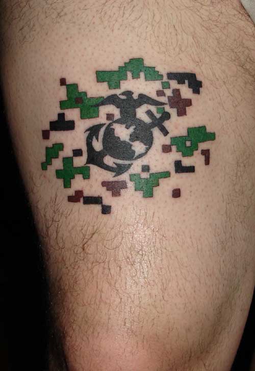 Marpat Ega Tattoo Marine Corps Tattoos