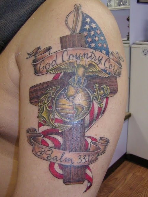 United States Marine Corps Tattoo Designs