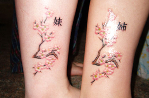 Magnificent Matching Tattoos For Sisters
