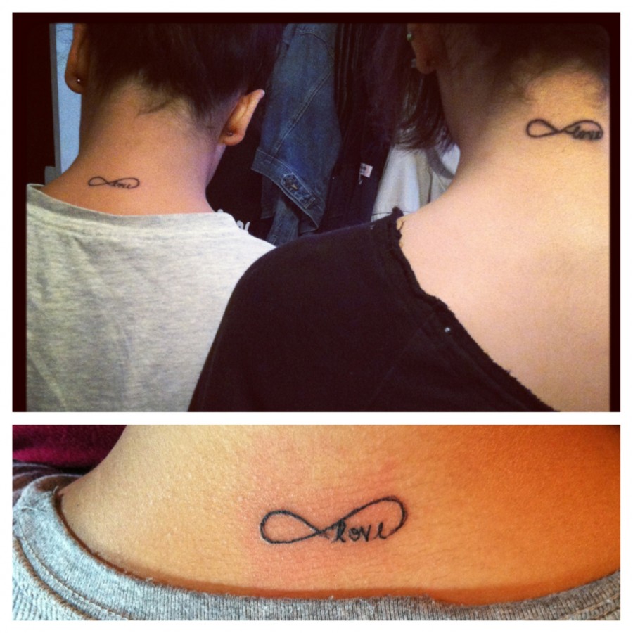 Love Deeply Take Chances  Matching Sister Tattoos