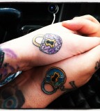 Locks Cool Matching Tattoos For Couples