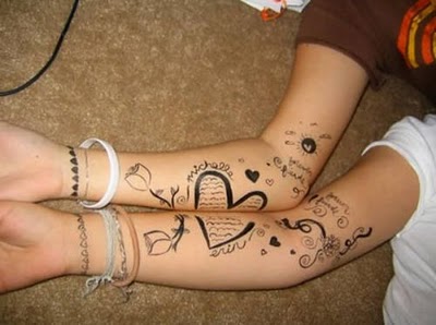 Creative Matching Tattoos for Couples Ideas
