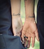 Matching Tattoos Worst Mistake Lovelorn Couplesclaim Experts