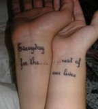 Amazing Collection of Couple Tattoos