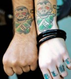 Wonderful Matching Couples Tattoo Ideas