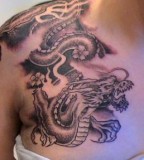 Dragon Tattoo Pictures On Chest
