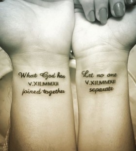 meaningful couples tattoos