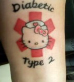 Ideas For A Hello Kitty Medical Alert Tattoo Type 2