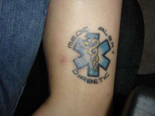 Create for your body Medical Tattoos Warning