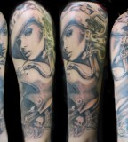 Elegant Medusa Tattoo Photos 