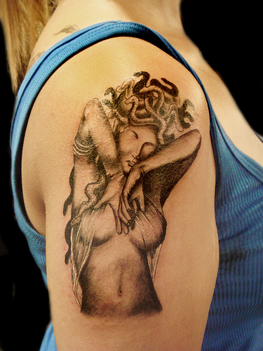 Appealing Medusa Tattoo Photo by Miguel Angel
